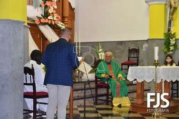 Lomo Magullo inició este sábado los cultos en honor de la Virgen de Las Nieves (Foto Francisco Javier Santana/TA)